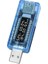 USB Voltmetre Ampermetre LED Gösterge Volt Amper Gerilim Ölçer 1