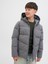 Jack Jones Jjglobal Puffer Jacket Jnr Çocuk Gri Mont 12283847-05 4