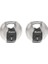 Lock Magnum Ağır Hizmet Paslanmaz Çelik Discus Asma Kilit, Anahtarlı, Anahtarlı, 2'li Paket 3