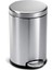 Elite Serisi 3 Litre Hacimli Iz Bırakmaz Paslanmaz Banyo-Mutfak Pedallı Çöp Kovası Antifinger 2