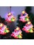 Kardan Adam Motifli 5'li LED Ağaç Dekoratif Lambayılbaşı Renkli Işıklar Asılı Işık Sahne Düzeni Rgb Aydınlatma Zinciri Noel Süsleri 1