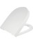 Sento 86-003-009 Yavaş Kapanır Klozet Kapağı, Duroplast, Beyaz 3