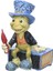 Geleneklerine Göre 4054286 Jiminy Kriket Mini Figür, Taş, Renkli, 4 x 5 x 7 cm 2