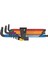 05022640001 950/9 Hex-Plus Multicolour Imperial 2 L Anahtar Seti, Inç, Blacklaser, 9 Parça 1