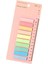 Post It 10 Renkli 200 Yaprak Yapışkan Not Kağıtları Sticky Notes Etiket Not Defteri Kitap Ayracı (Vanilya Tam) 3