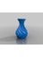 Dalgalı Spiral Vazo (Plastik Aparattır!!!) 3D 1