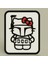 Starwars - Hello Kitty - Boba Fett - Plaket (Sadece Plastik Aparattır!!!) 3D 1