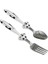 Mama Çatal Kaşık Seti - 18 cm - Mavi 3