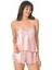 - Somon Saten Babydoll Şort Takımı 1