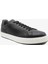 Erkek Siyah Hakiki Deri Sneaker Ayakkabı 4Y1UA64552L 2