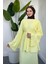 Miren Jileli Hırka Takım Butter Yellow 3