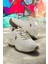 Maybe Bej Kadın Deri Sneaker – Bağcıklı, Dayanıklı Tabanlı ve Rahat Günlük Spor Ayakkabı 6