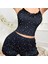 Mdb Mdbshop Yıldız Desenli Askılı Şortlu Pijama Takımı 3