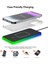 Kaymaz Telefon Şarj Pedi Düğme Kontrollü Rgb Işıklı Araç Kablosuz Şarj Cihazı 0,3 M Tip-C Kablo (Yuvarlak) (Yurt Dışından) 2