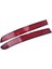 1 Çift Araba Arka Tampon Işık Reflektörü Lh+Rh 1T0945105A 1T0945106A (Yurt Dışından) 1