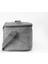 Gri Polyester Termoslu Isı Yalıtımlı Beslenme Çantası 13x24x14 cm – Yemek ve İçecekler için Taşıma Çantası 6