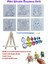 Ahşap Mini Şövale ve Akrilik Boya Seti – Çocuklar İçin 6 Tuval ve 6x10 ml Canlı Renk Boya Başlangıç Paketi 3