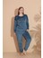 Kadın Kışlık Kadife Battal Pijama Takımı 4