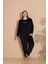 Kadın Kışlık Kadife Battal Pijama Takımı 3