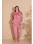 Kadın Kışlık Kadife Battal Pijama Takımı 9