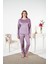 Kadın Kışlık Kadife Pijama Takımı 8