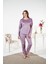 Kadın Kışlık Kadife Pijama Takımı 9