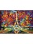 Eyfel Kulesi Yağlı Boya 120 Parça Puzzle Yapboz Mdf (Ahşap) 1