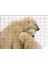 Cakapuzzle Kutup Ayısı ve Sevimli Yavruları Kar Arkaplan 120 Parça Puzzle Yapboz Mdf (Ahşap) 1
