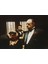 The Godfather Marlon Brando El Öpme Sahnesi 1000 Parça Puzzle Yapboz Mdf(Ahşap) 1