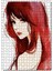 Kırmızı Saçlı Kız Portre 120 Parça Puzzle Yapboz Mdf (Ahşap) 1