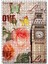 Londra Saat Kulesi Gül Kelebek Görsel 120 Parça Puzzle Yapboz Mdf (Ahşap) 1