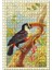 Toco Toucan Kuş Görseli 120 Parça Puzzle Yapboz Mdf (Ahşap) 1