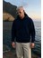 Erkek Kapüşonlu Cepli Içi Polarlı Sweatshirt 1