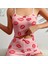 Mdb Mdbshop Pamuklu Kiss Öpücük Desen Pembe Şortlu Pijama Takımı 2
