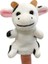 1pc Kawaii Peluş Bebek Yumuşak Doldurulmuş Hayvan Oyuncak Eğitim Bebek Parmak Kukla Oyuncak - Zürafa Aslan Kaplan Tavşan Yüksekliği: 9cm/renk: Kırmızı (Yurt Dışından) 1