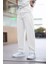 Beyaz Rahat Kesim Erkek Pantolon E6561 1
