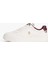 Kadın Th Monogram Plaque Court Sneakers - Beyaz/bordo 2
