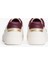 Kadın Th Monogram Plaque Court Sneakers - Beyaz/bordo 4