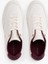 Kadın Th Monogram Plaque Court Sneakers - Beyaz/bordo 5