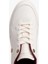 Kadın Th Monogram Plaque Court Sneakers - Beyaz/bordo 7