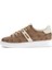 Kadın Britz Monogram Desenli Metalik Detaylı Sneaker - Bej 2