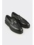 Siyah Deri Erkek Klasik Loafer 2