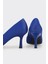 Lacivert Kadın Stiletto 4