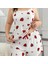 Mdb Mdbshop Büyük Beden Çilek Desen Pamuklu Şortlu Pijama Takımı 3
