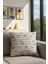 Desenli Elyaflı Minder Gri 45X45 3