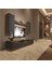 Trio 5d Mdf Tv Ünitesi Tv Sehpası - Pera - Antrasit 1