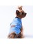 Açık Mavi Kot Desen Denim Look Kedi Köpek Gömleği - Kedi Köpek Kıyafeti 1