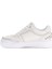 Kadın Mogana Zımbalı Platform Sneaker - Beyaz 2