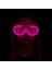 Pembe LED Işıklı Parti Gözlüğü - Neon Glow Şerit Gözlük 3 Modlu 2