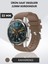 Huawei Watch Gt4 Gt5 46MM Uyumlu Çizgi Desenli Silikon Kordon Kayış (22MM) 1